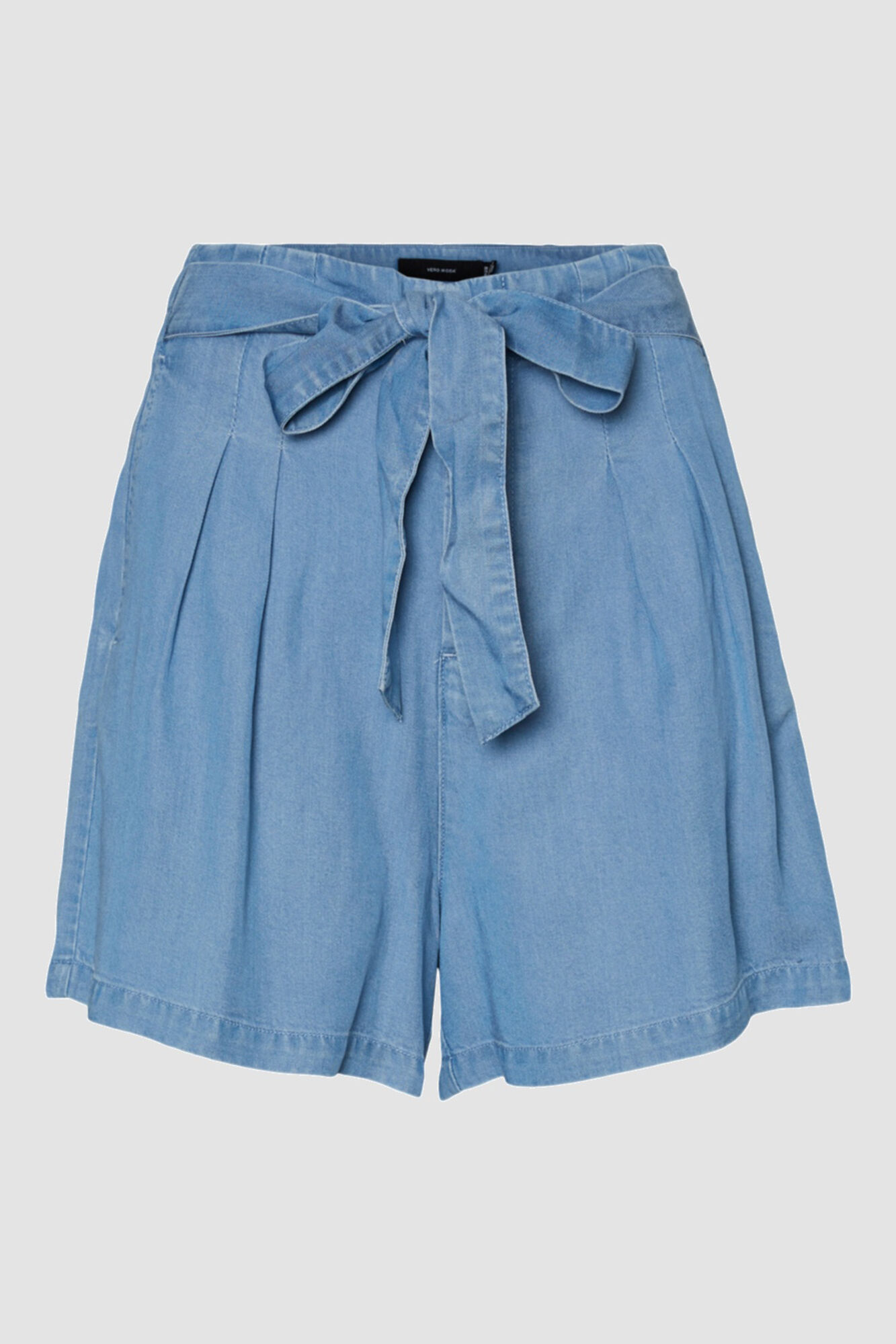 Short de mujer con lazada ajustable tiro medio Women s shorts