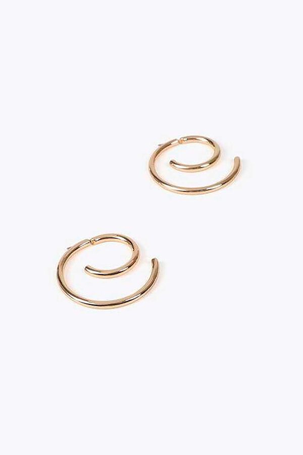 Lola Casademunt Pendientes espiral Amarillo