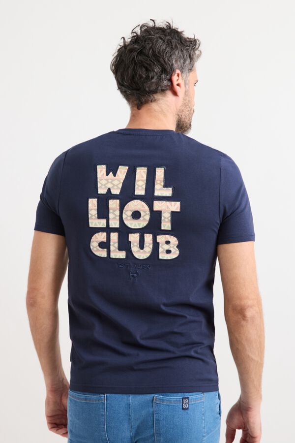 Williot Williot Hindico Club T-shirt Navy
