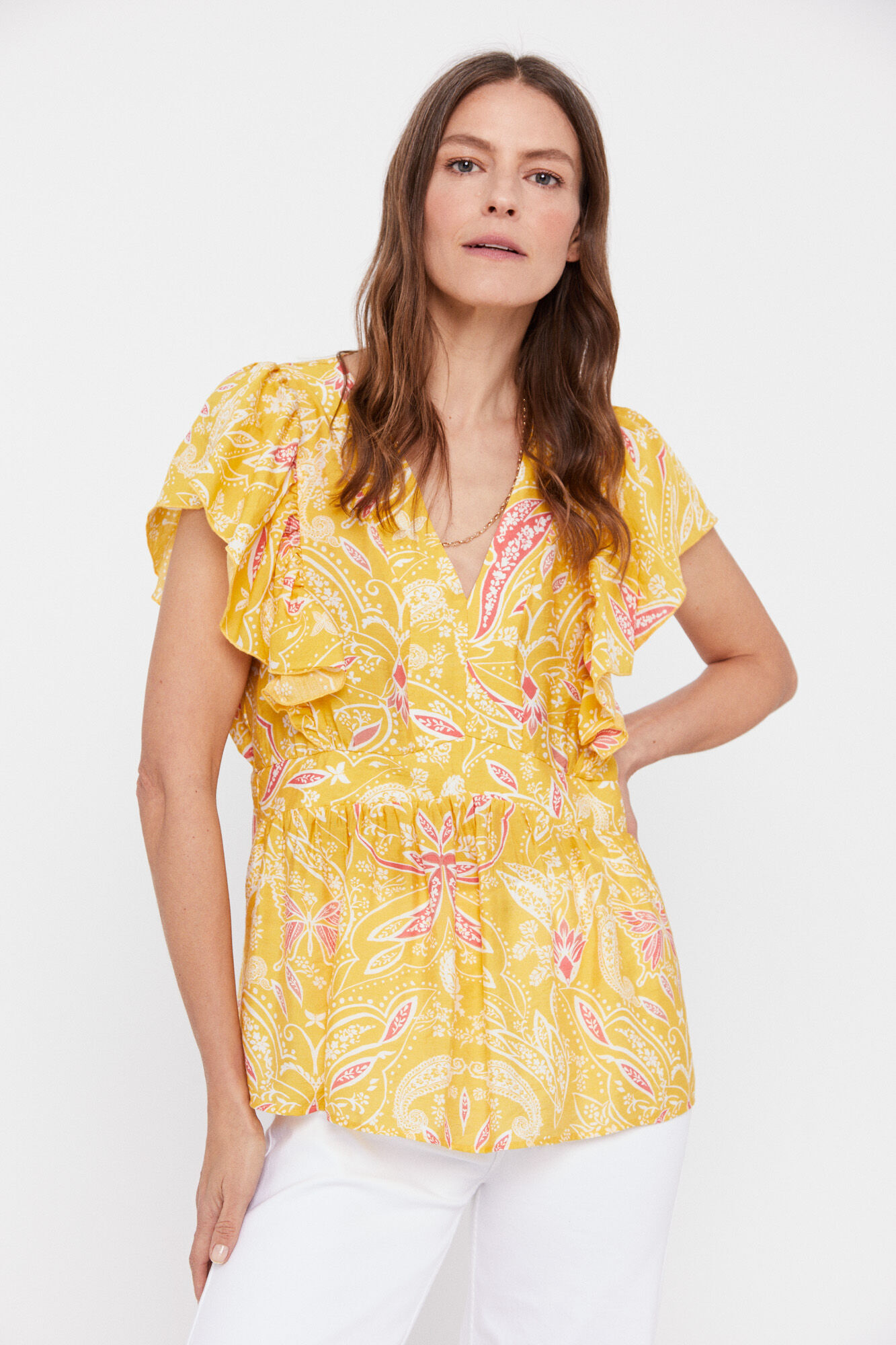 Cortefiel rebajas top mujer blusas