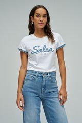 Salsa Jeans T-shirt slim fit Branco