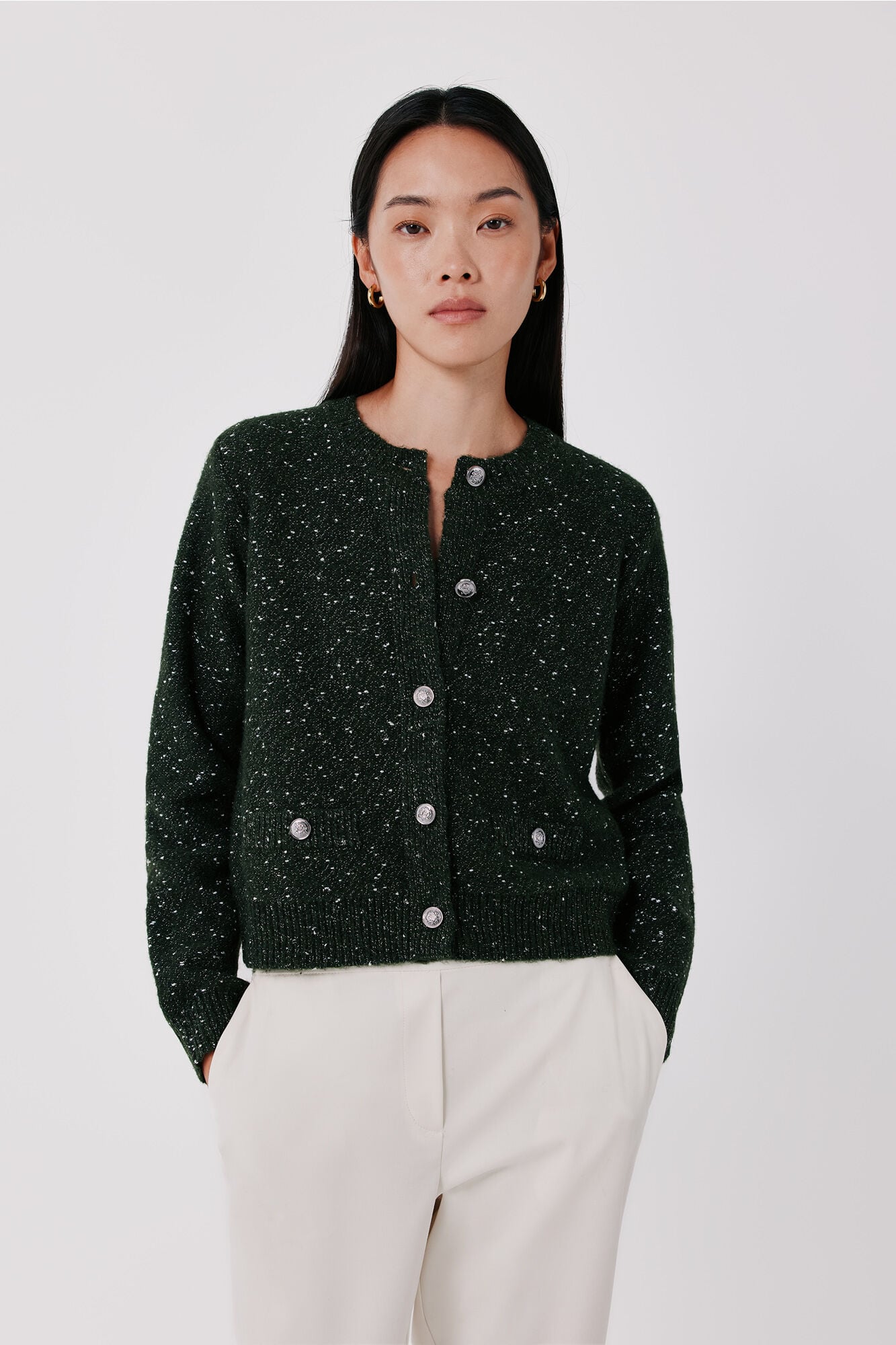 Cortefiel Short button jacket