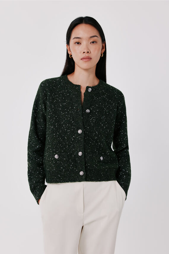 Chaqueta corta botones
