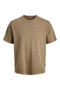Jack & Jones T-shirt lavada com logo