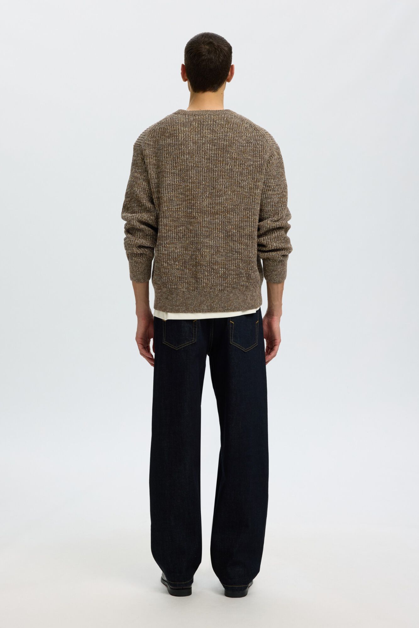 Selected Camisola 100% algod&atilde;o org&acirc;nico Relaxed Fit