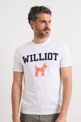 Williot Patch logo T-shirt White