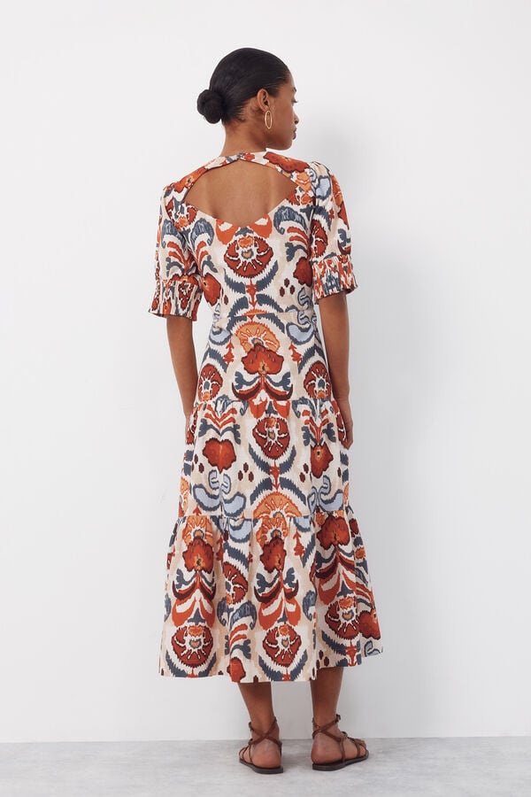 Cortefiel Printed blouse Multicolour