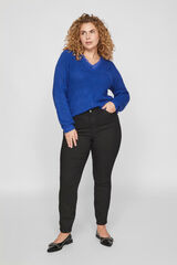 Evoked by Vila Pantal&oacute;n jegging vaquero pitillo curvy Negro