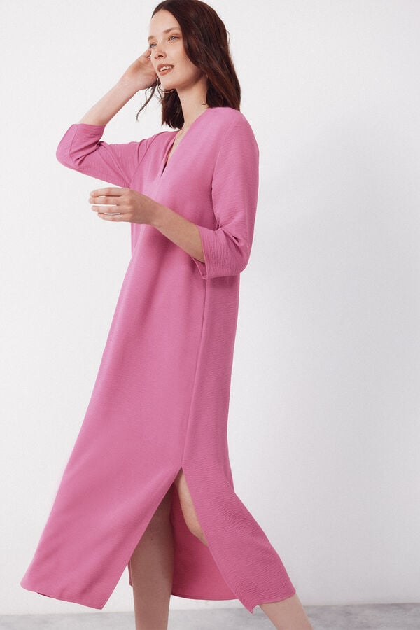Cortefiel Tunic dress Pink