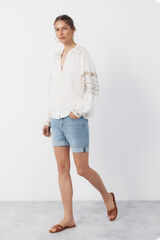 Cortefiel Jeans shorts Navy