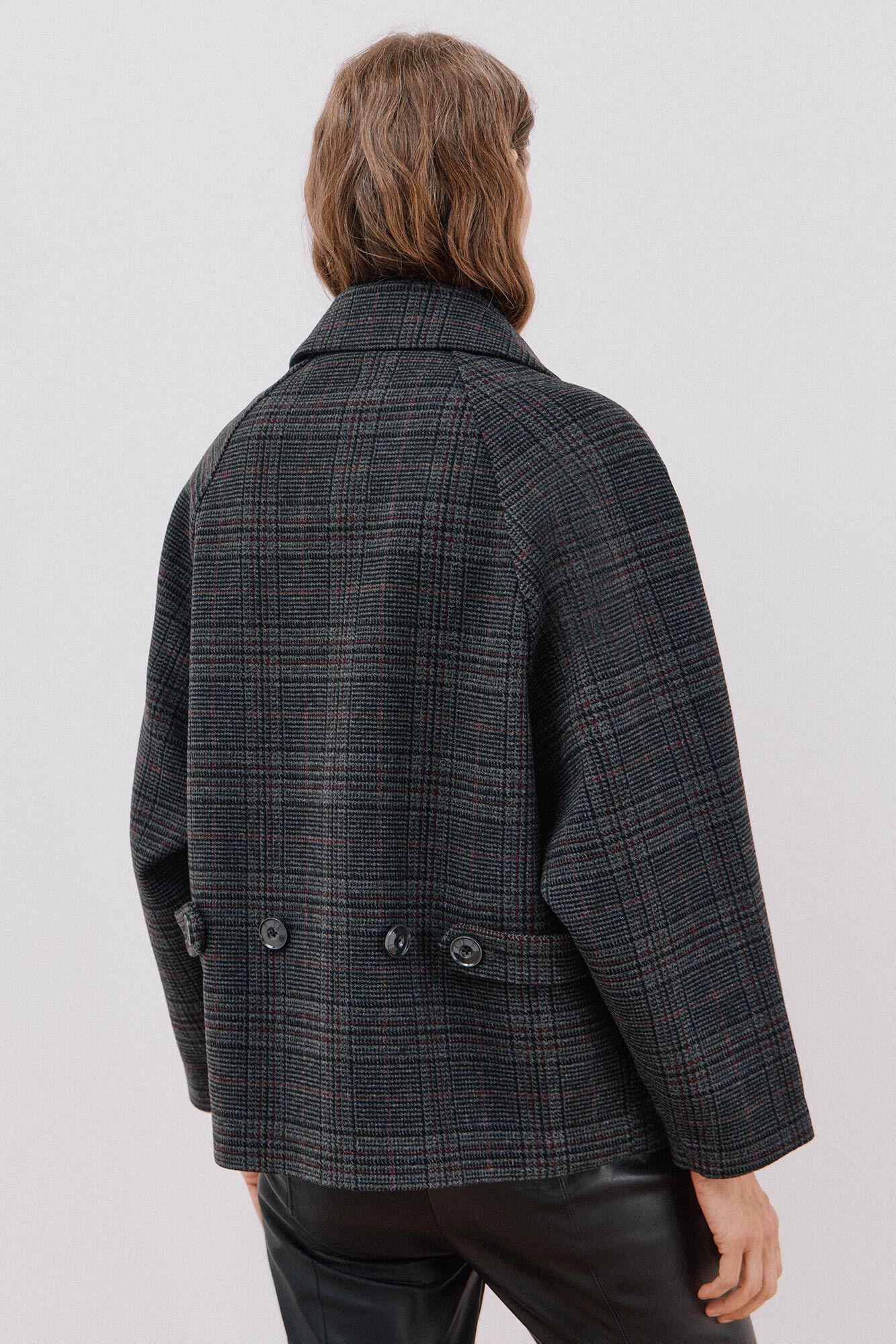 Cortefiel Short fabric coat