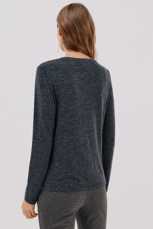 Cortefiel buttons box shirt Grey