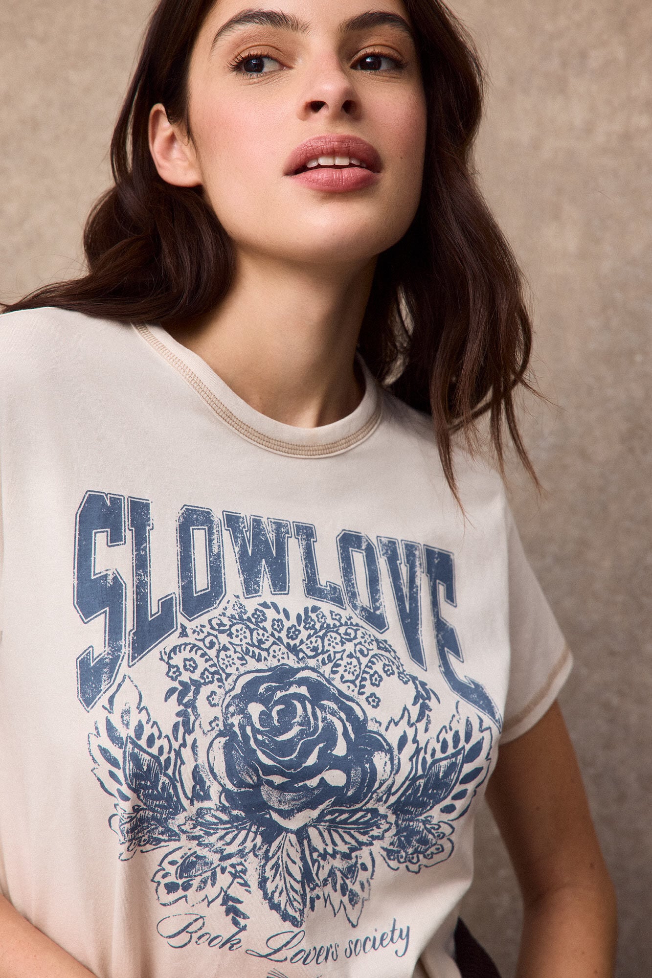 Slowlove T-shirt rosa SlowLove