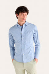 Dockers Camisa slim Azul