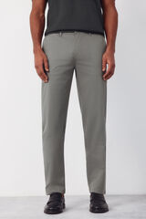 Cortefiel Regular fit chinos Kaki