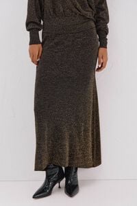 Cortefiel jersey-knit skirt with lurex