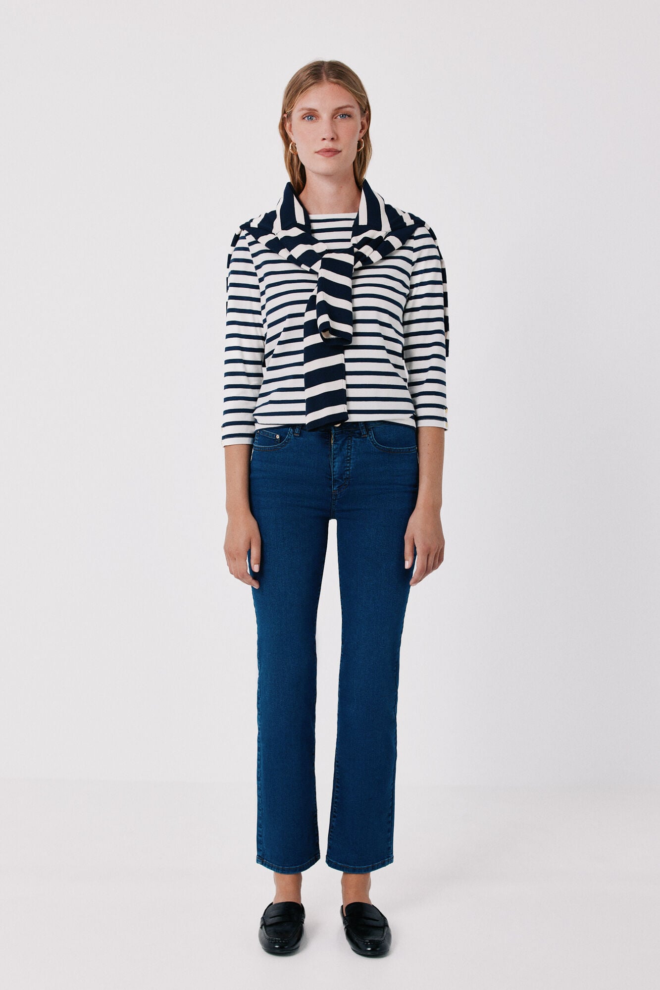 Cortefiel Boat neck T-shirt