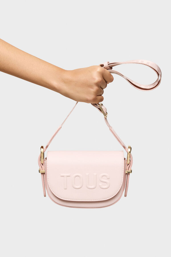 Tous Minibandolera medialuna rosa claro TOUS Brenda Rosa