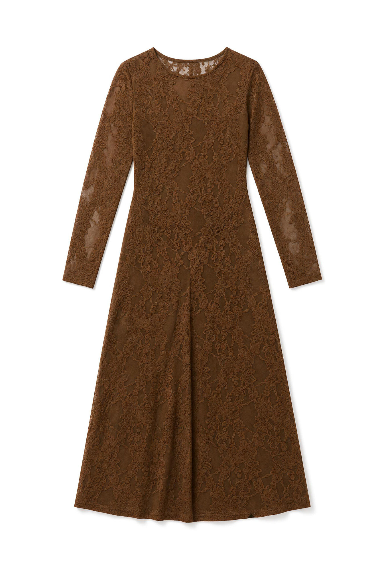 Slowlove Lace flared dress