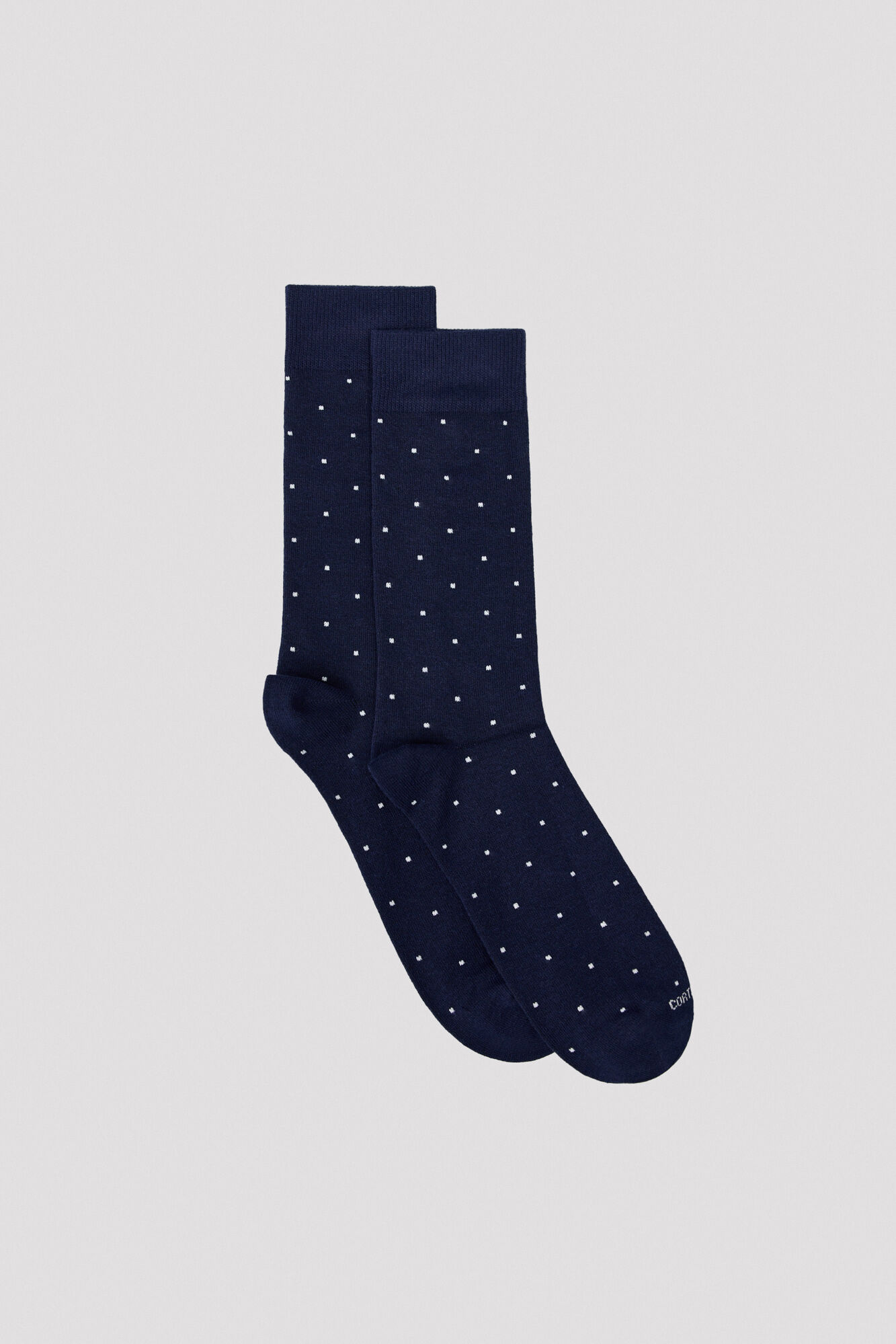 Cortefiel Microrib cotton socks