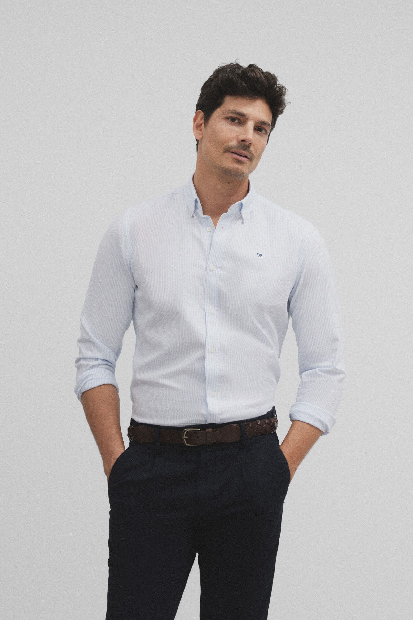 Silbon Camisa sport oxford 