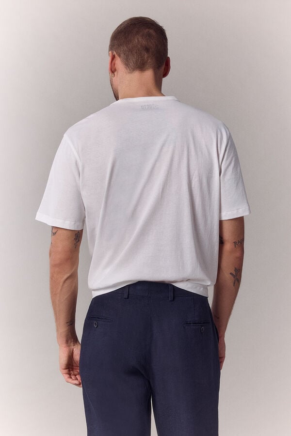OOTO Lightweight basic T-shirt White