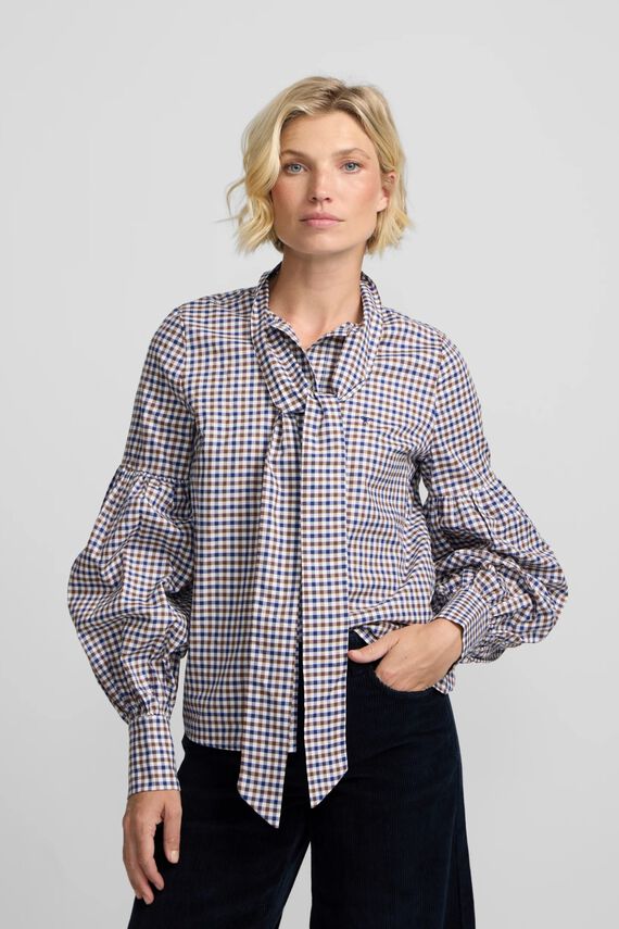 Camisa lazada cuadros