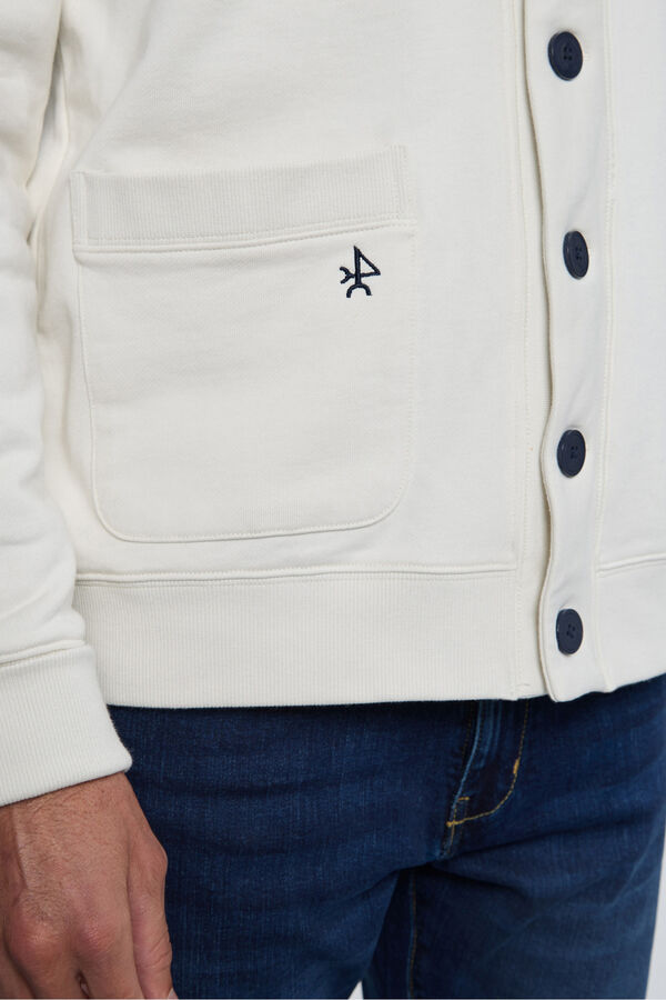 Valecuatro Sweatshirt smoking off-white Ecru