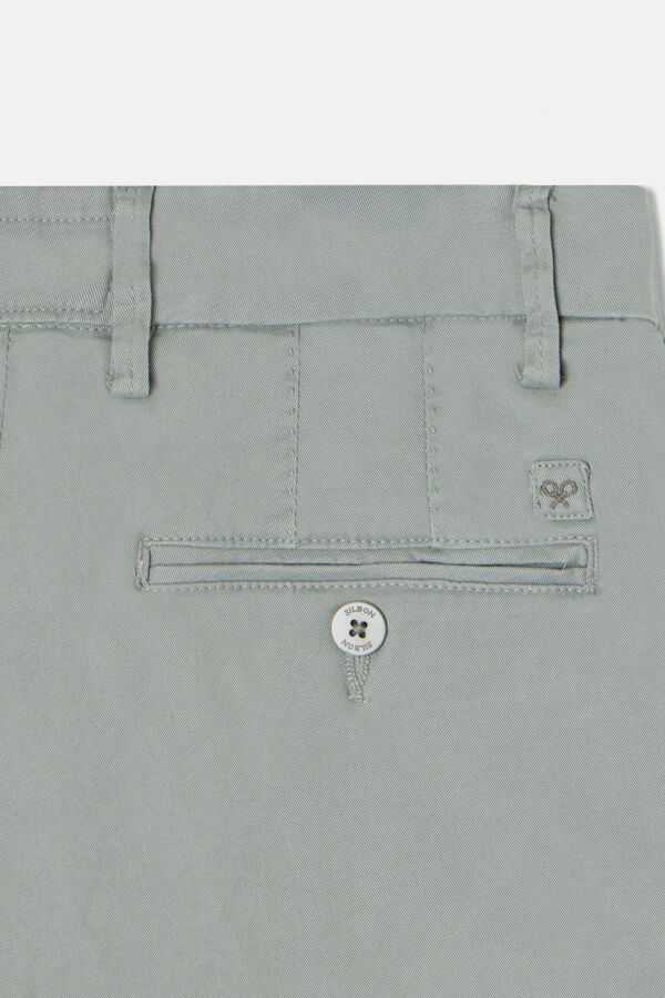 Silbon Bermudas cl&aacute;ssicas Verde