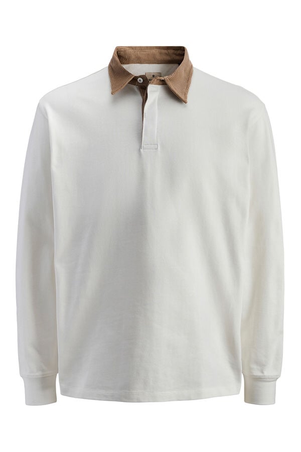 Jack & Jones Polo gola contraste Branco