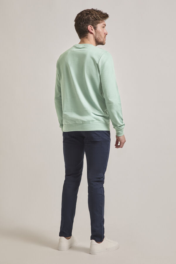 Street Monkey Sweatshirt básico regular fit Verde