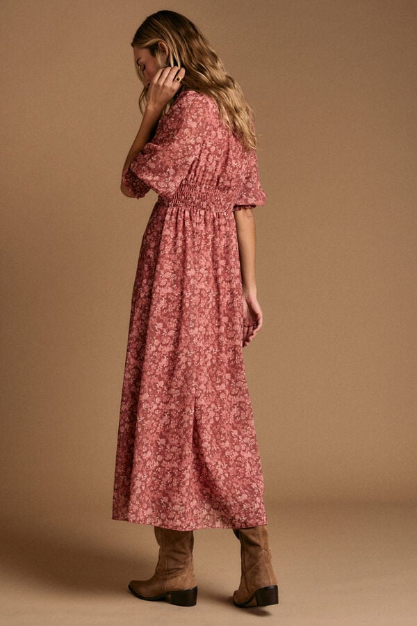 Polín Et Moi Maquiagem de vestido floral Subiu