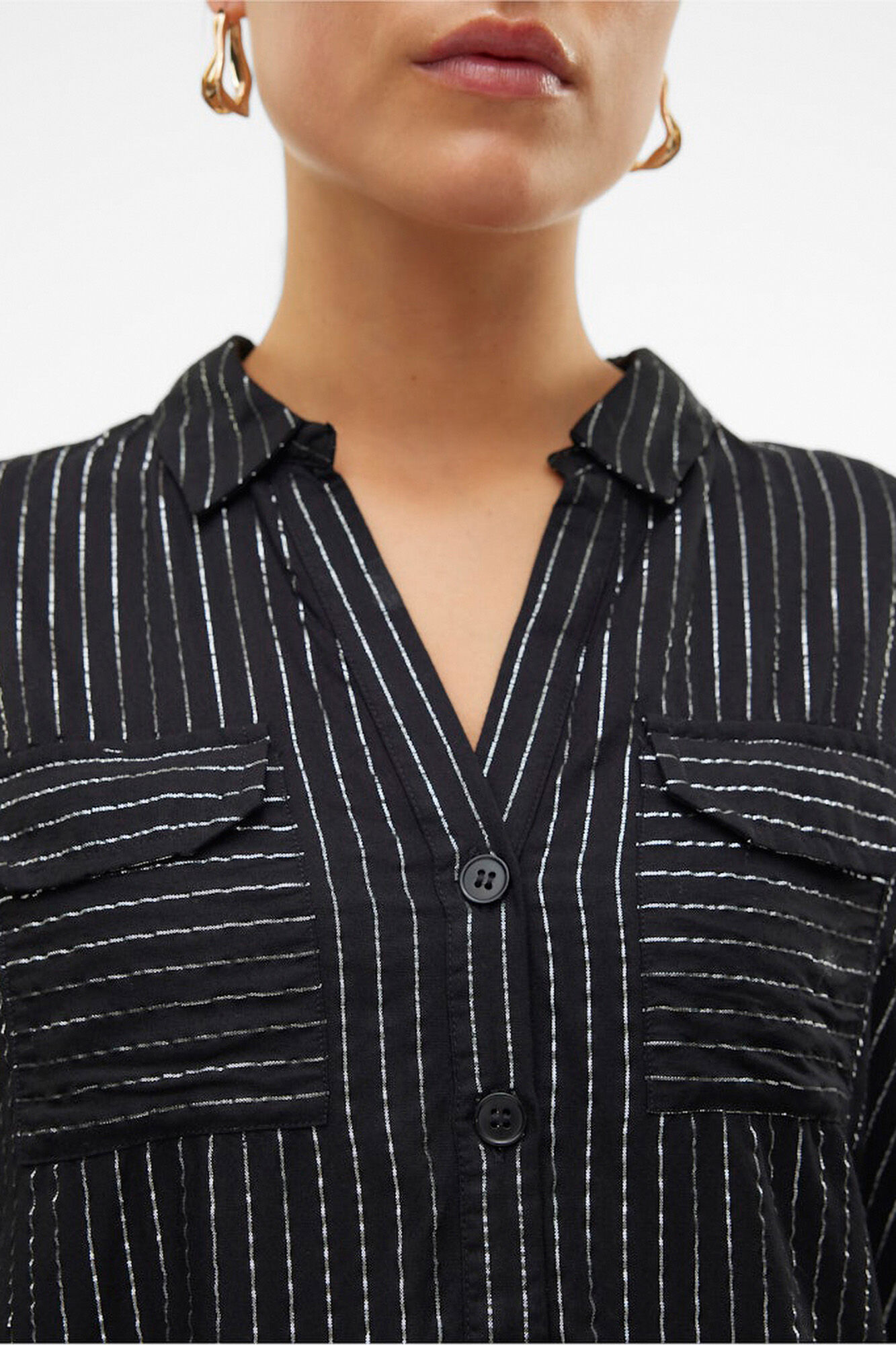 Vero Moda Camisa b&aacute;sica de manga comprida 