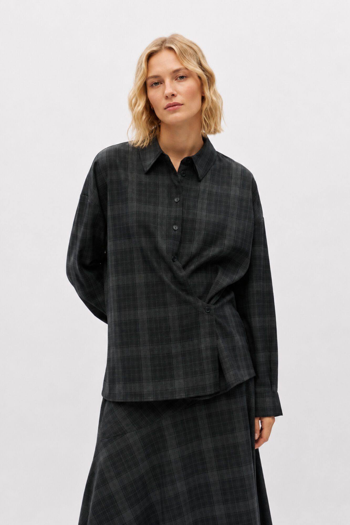 Object Camisa cuadros cruzada