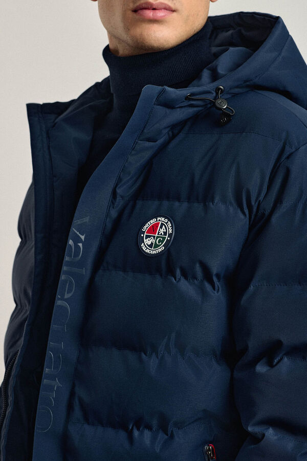 Valecuatro Chaqueta acolchada Emboss color azul marino Azul marino