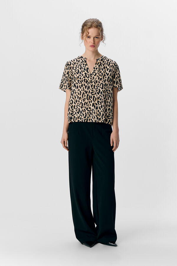 Object Top estampado Cinzento