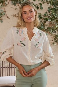 Pol&iacute;n Et Moi Camisa bordados Julieta