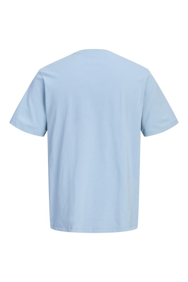 Jack & Jones Print regular fit T-shirt Blue