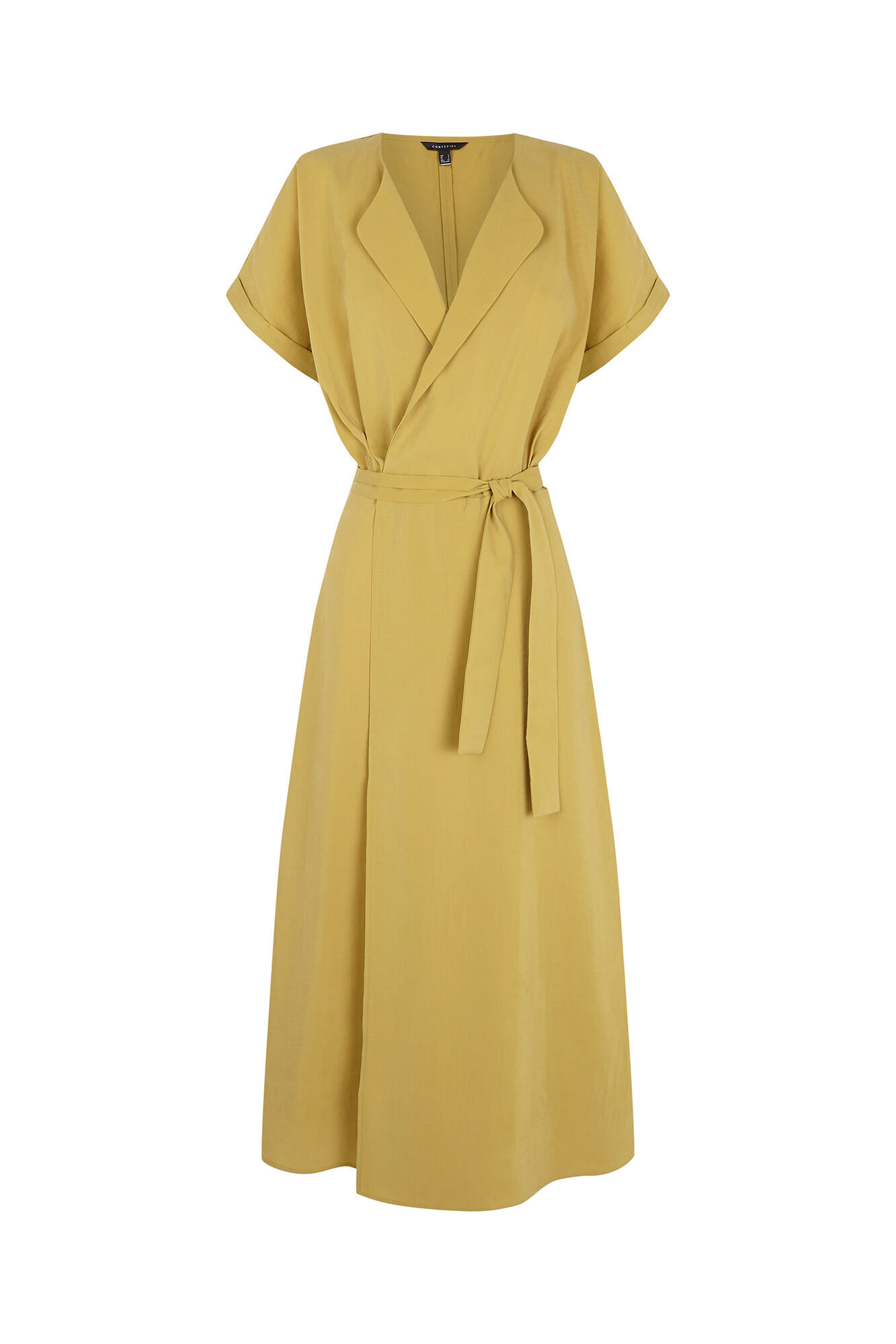 Cortefiel Wrap tencel dress