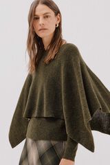 Cortefiel Jersey built-in layer Green