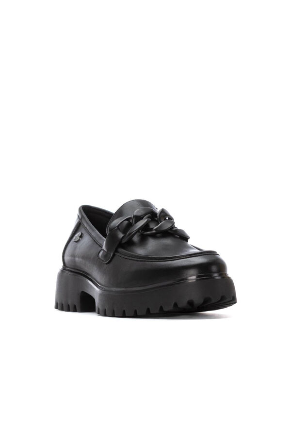 XTI Mocasín de mujer Negro