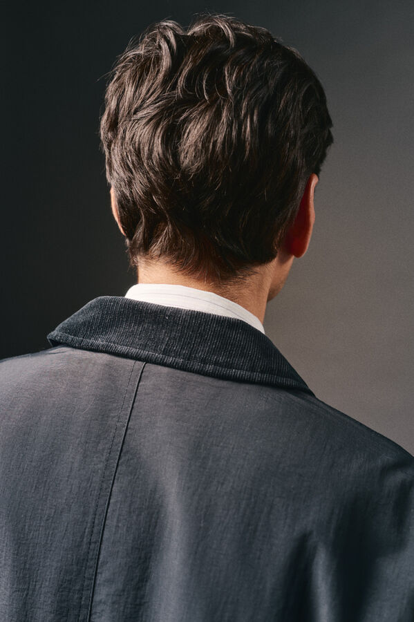 OOTO Four-pocket field jacket Navy