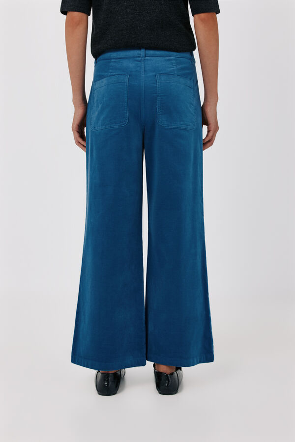 Cortefiel Marine Velvet Sensational jeans Blue