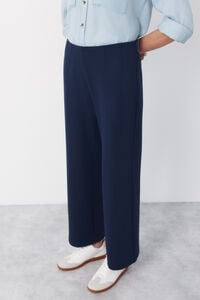 Cortefiel Wide jersey-knit trousers
