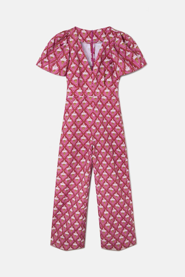 Silbon Macacão estampado coleção evento Subiu