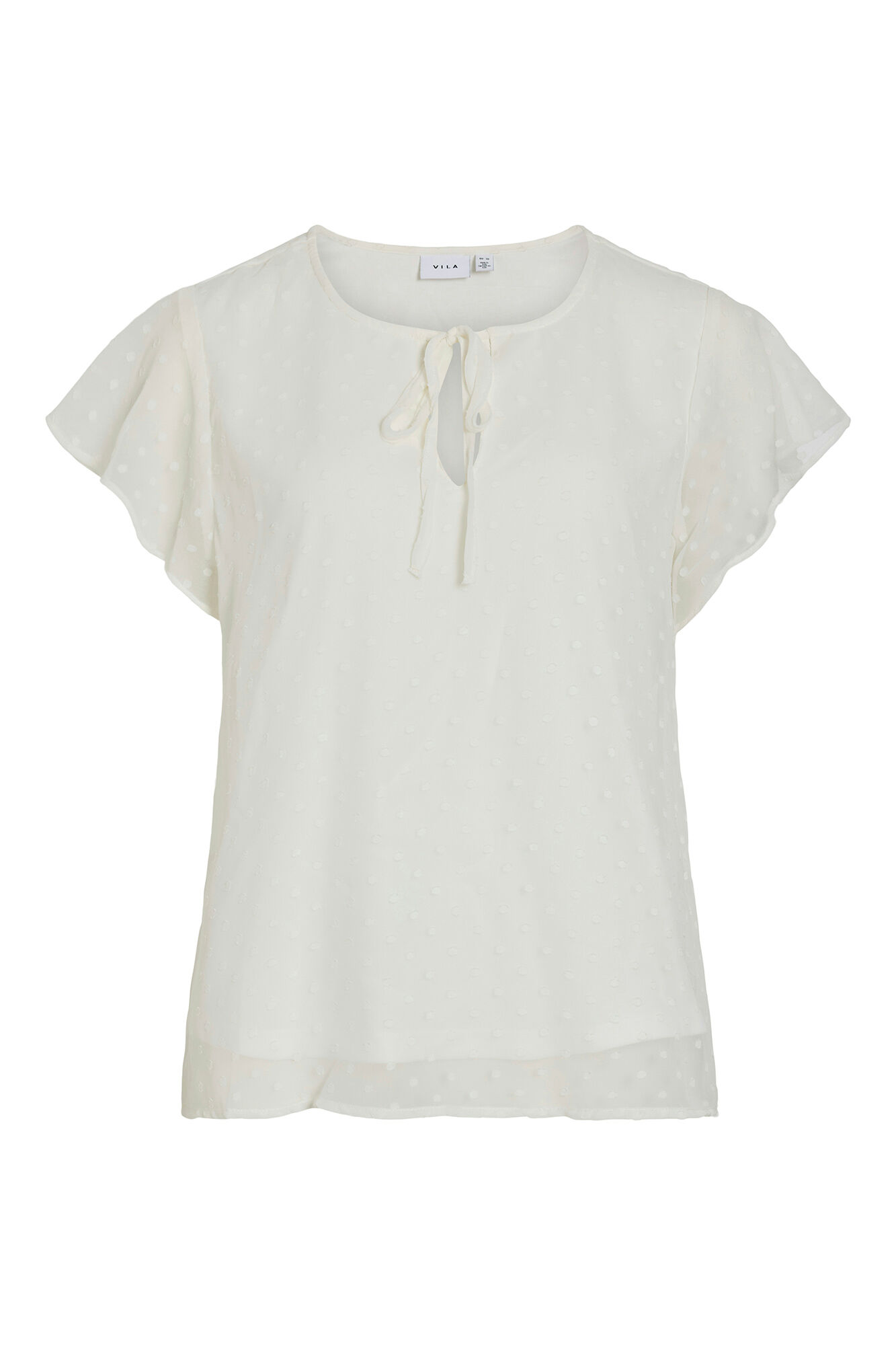 Vila Blusa manga curta plumetti