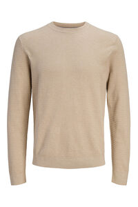 Jack & Jones Camisola b&aacute;sica de manga comprida em malha