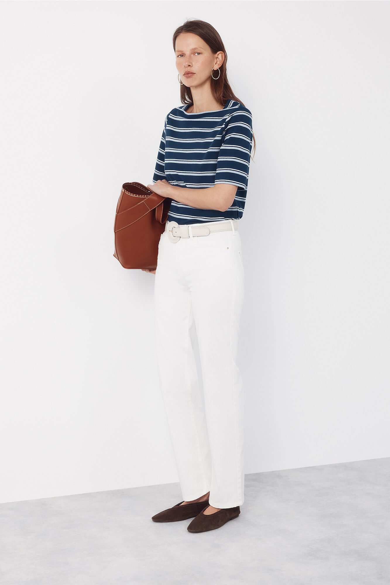 Cortefiel Boat neck t-shirt