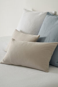 Cortefiel Sand Fatima cushion covers 55x55 cm Nude