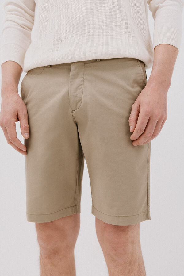 Cortefiel Chino bermuda shorts Kaki